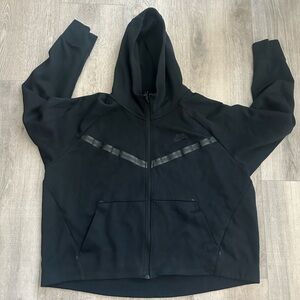 Nike Tech Black Zip Hoodie